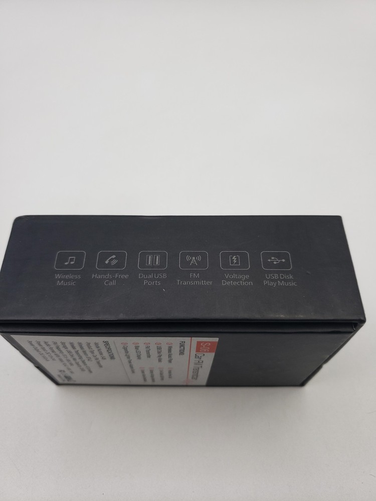 Car FM Transmitter S-06 3.4A Dual USB Ports Wierless Music Player