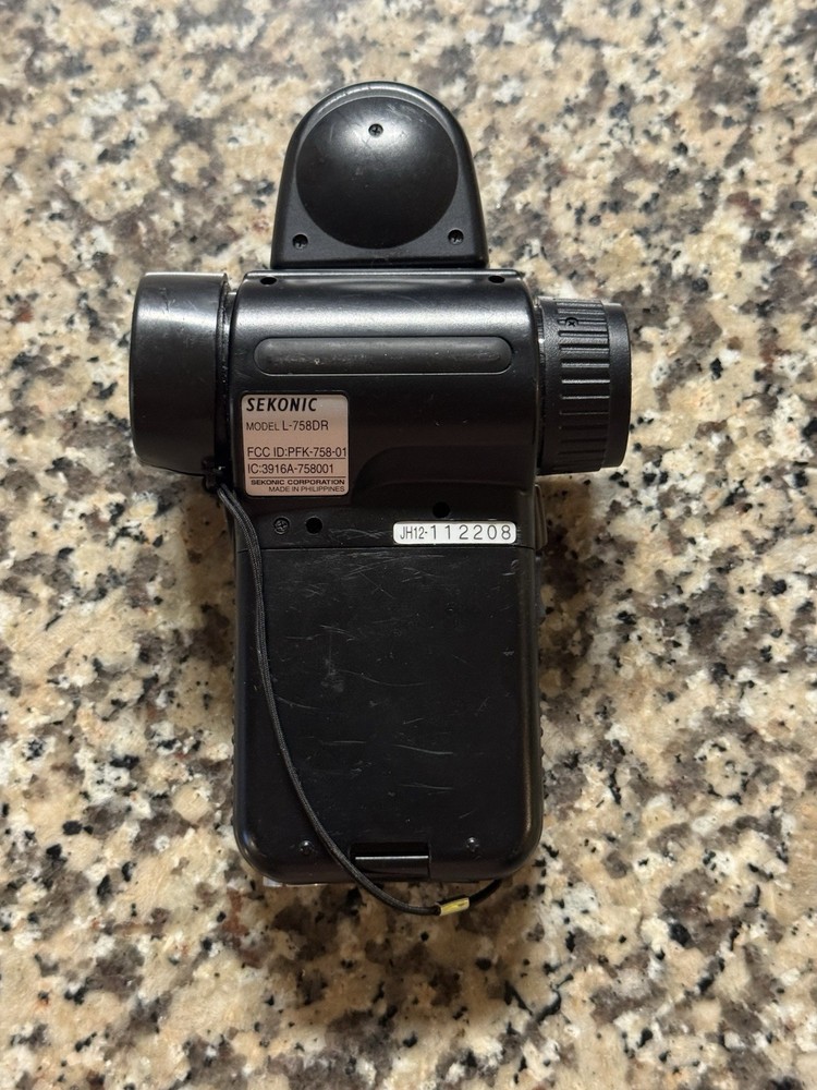 Sekonic L-758DR DigitalMaster Ambient Flash Spot Light Meter