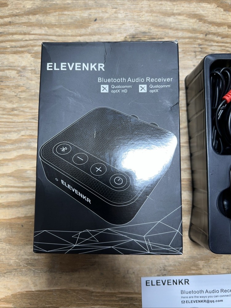 Bluetooth to RCA Adapter for Stereo Receiver - aptX HD Long Range Low Latency...