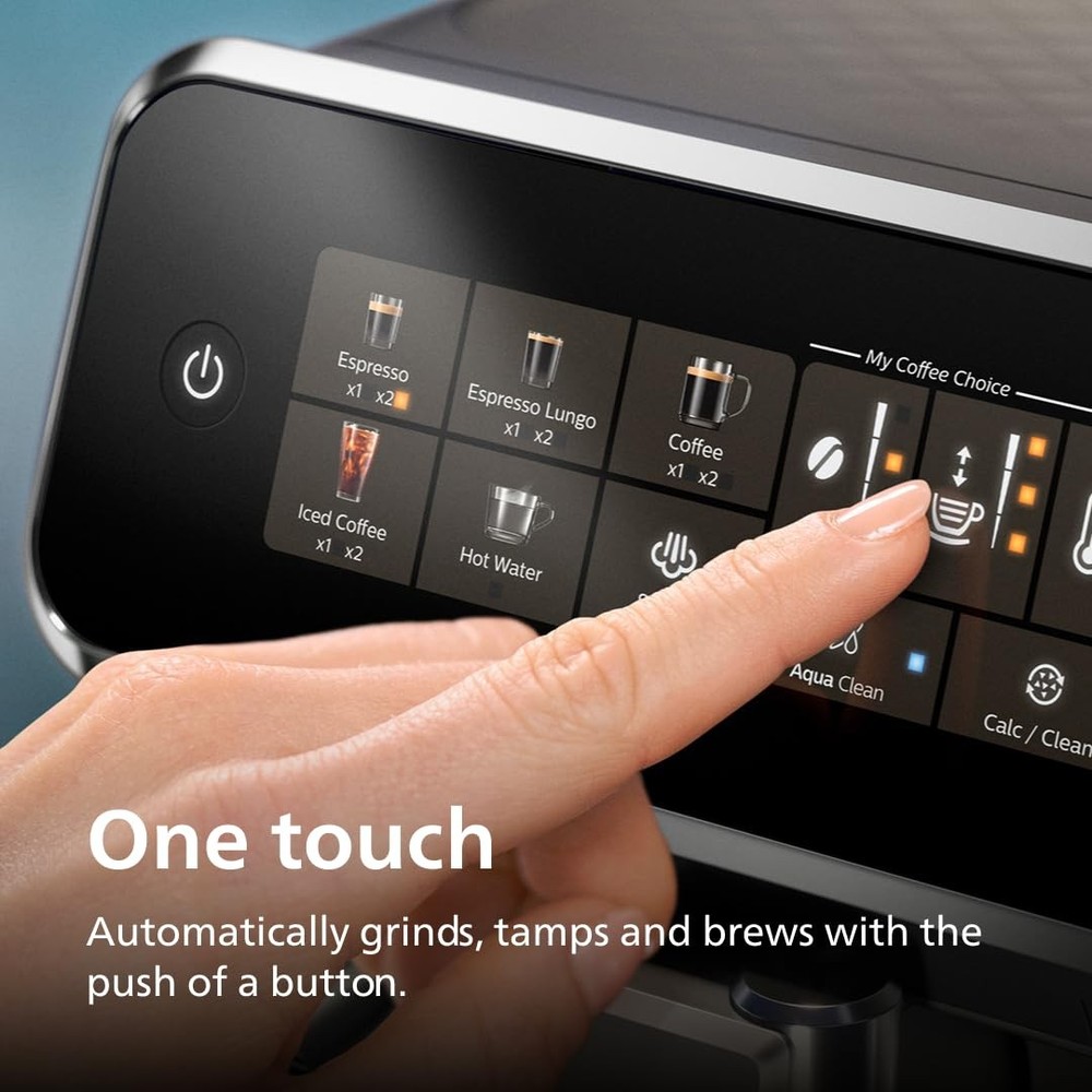 Philips 3300 Series Fully Automatic Espresso Machine with integrated milk