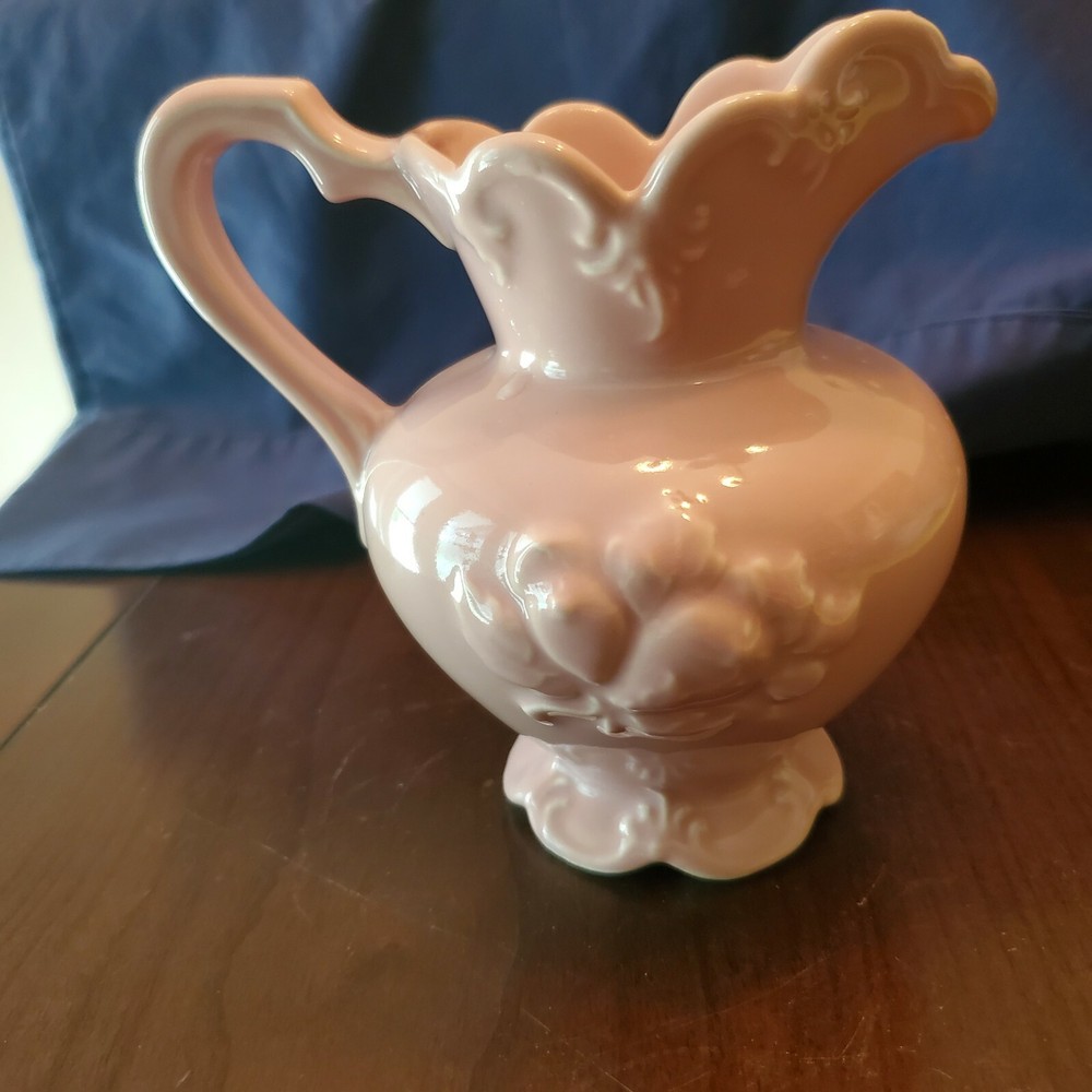 Comark Pink Ceramic Pitcher USA, 6", #224