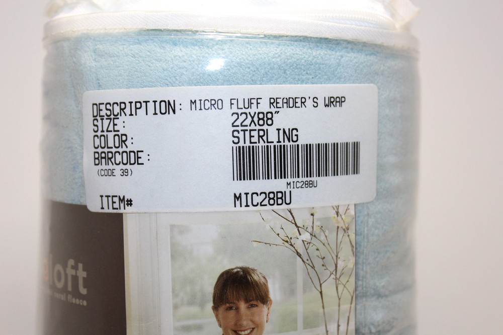SoLoft Raschel Readers Wrap New Micro Fluff 22"x 88"
