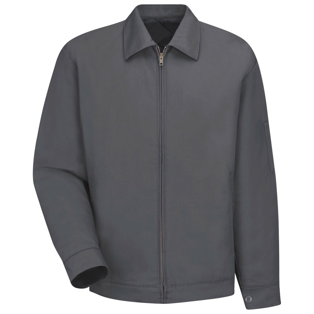 Work Jackets Zip Up Perma Lined Various Styles Quilted Lining Industrial Uniform