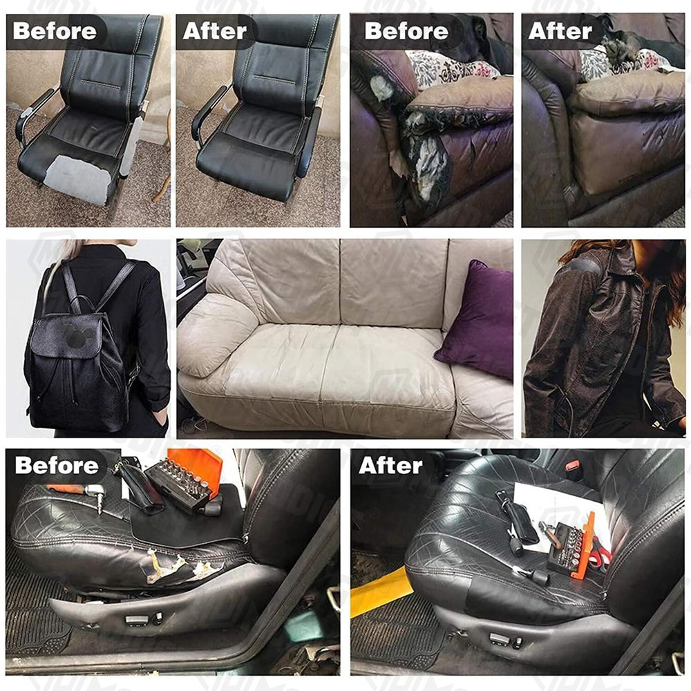 Leather Repair Patch Self Adhesive Leather Refinisher Cuttable Sofa Repair Patch