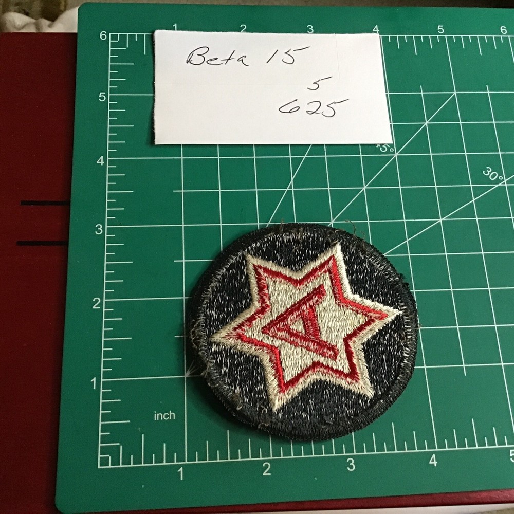 WW2 6th Army Patch Sew On