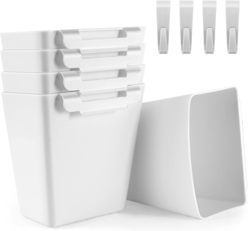 Hanging Cup Holders for Rolling Cart Utility Storage