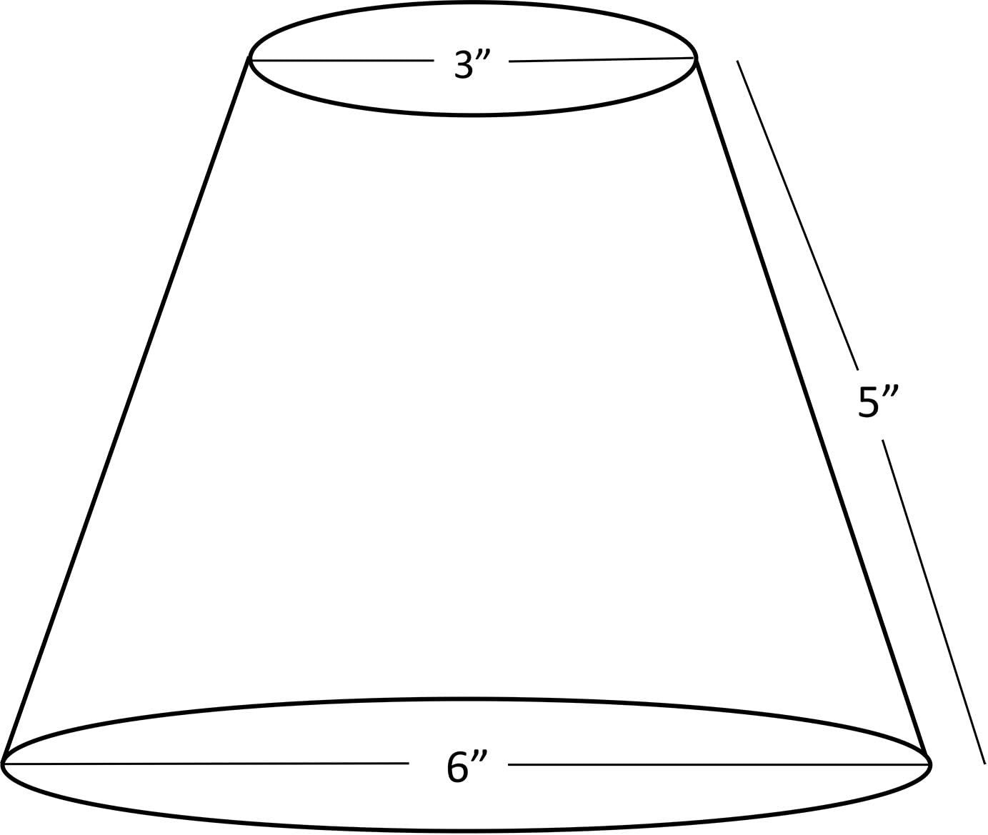 3"x6"x5" Small Lamp Shade (1-9PCS) for Table Lamps Replacement, Spider Model