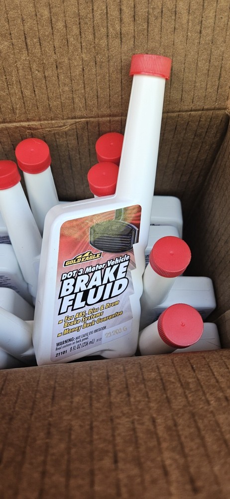 DOT 3 Brake Fluid, 8oz Gold Eagle