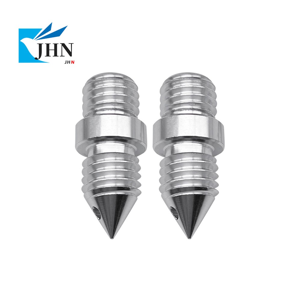 2PCS Prism Point Adapter 5/8x11 Thread Both Ends Male Thread for Mini Prism
