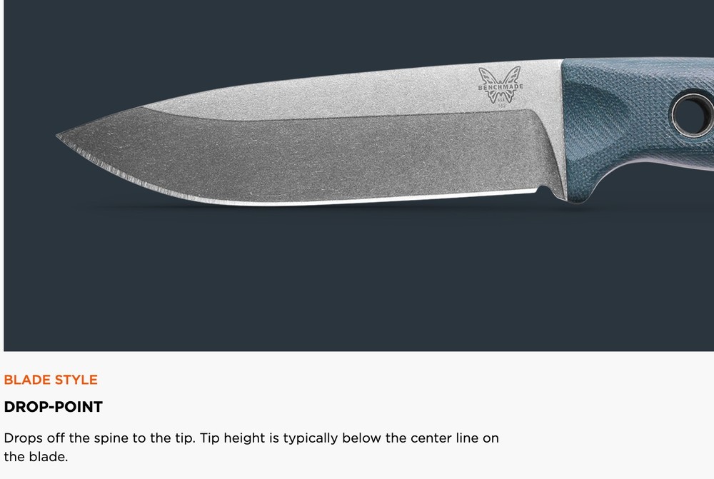 Benchmade S30V Sibert Full Tang Knife