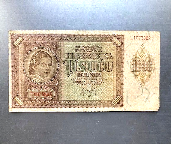 1000 kuna NDH 1941