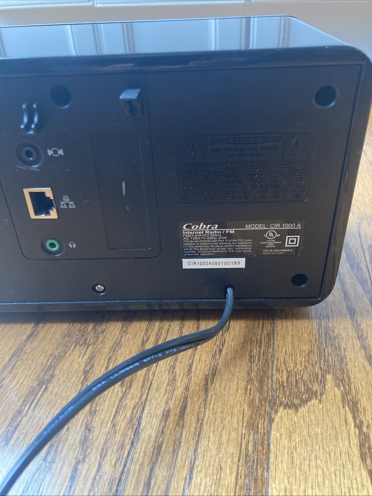 Cobra Internet Radio #CIR 1000A