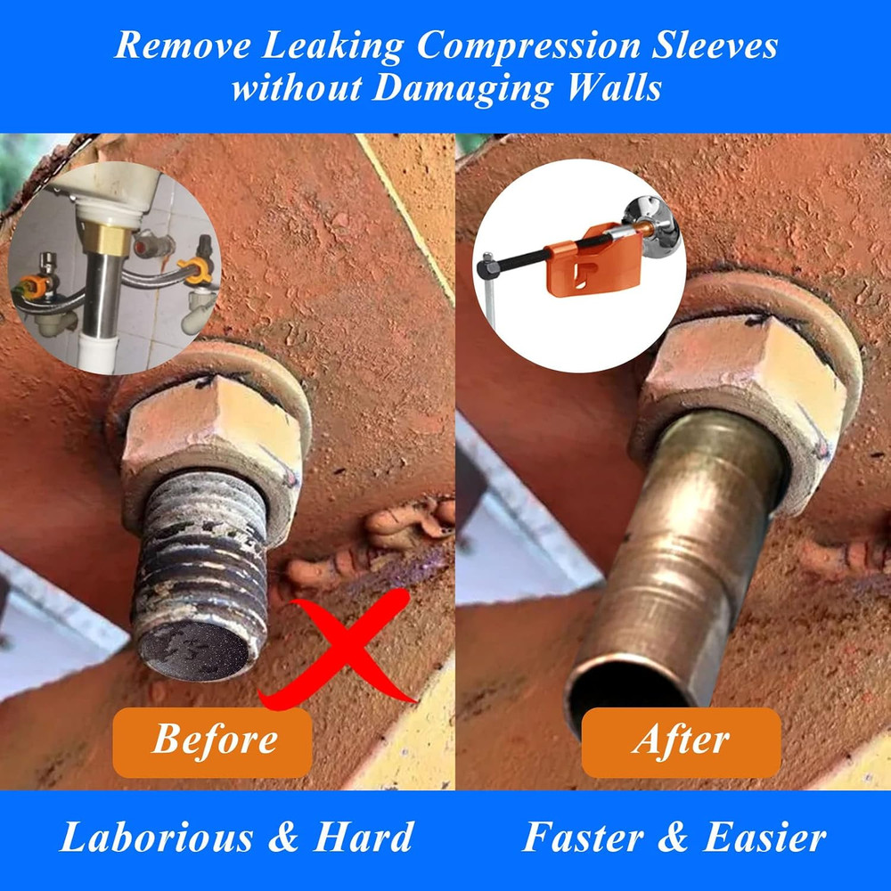 Compression Sleeve Puller Tool Remove Nut and Tube Ferrule (4661) - Ferrule Pull