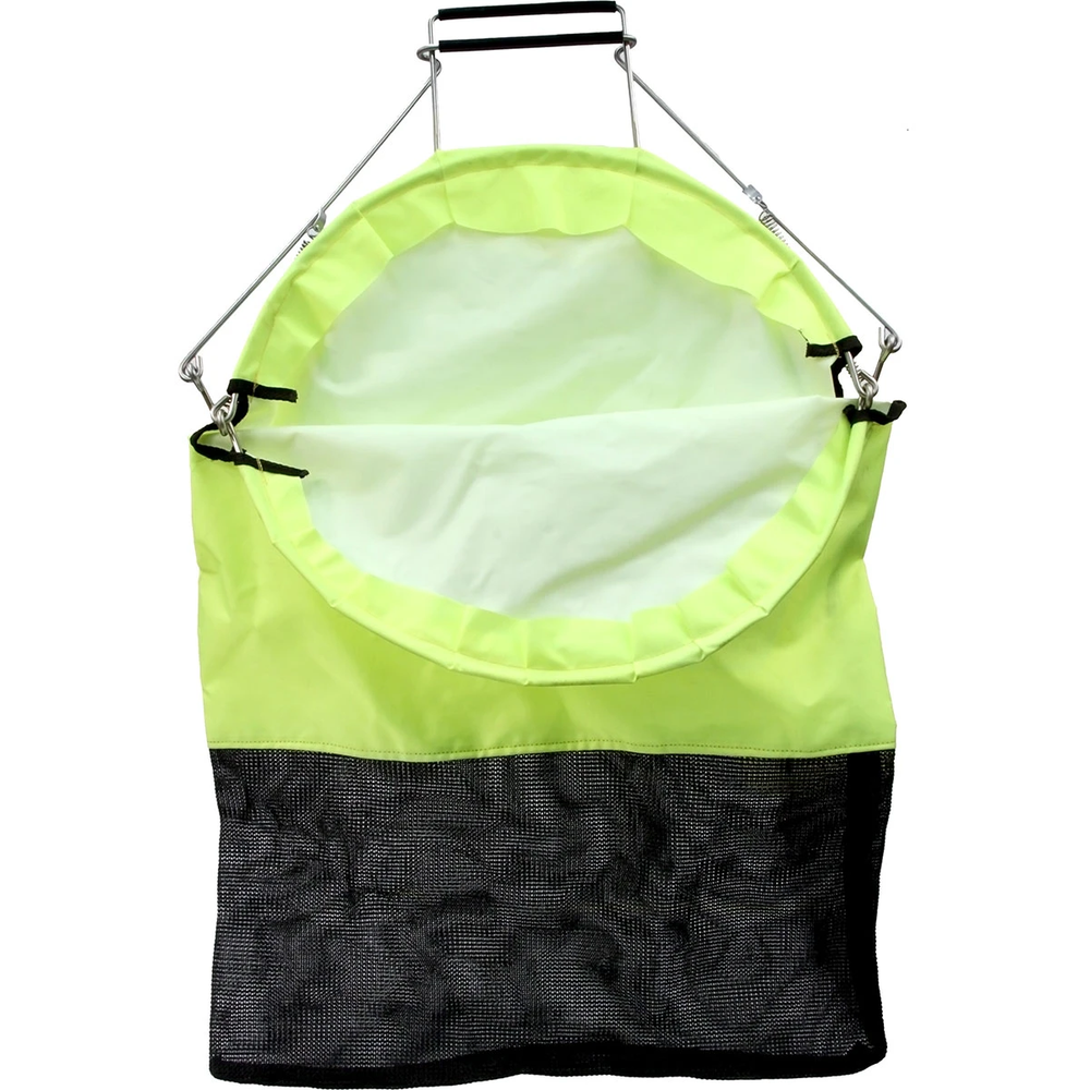 Trident One Hand Squeeze Lobster Bag with D-Ring - Yellow