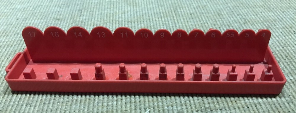 1/4" Socket Tray MM 26 Sockets
