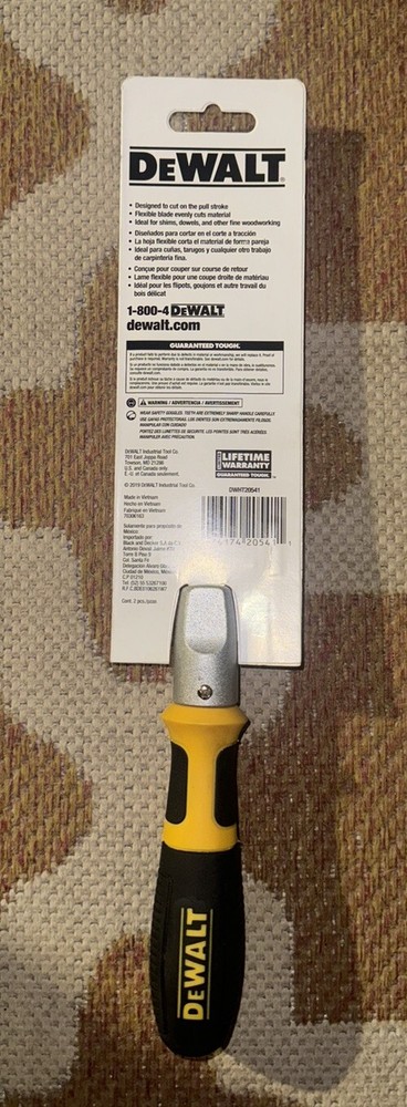 DeWalt DWHT20541 Flush Cut Saw w 23 point teeth