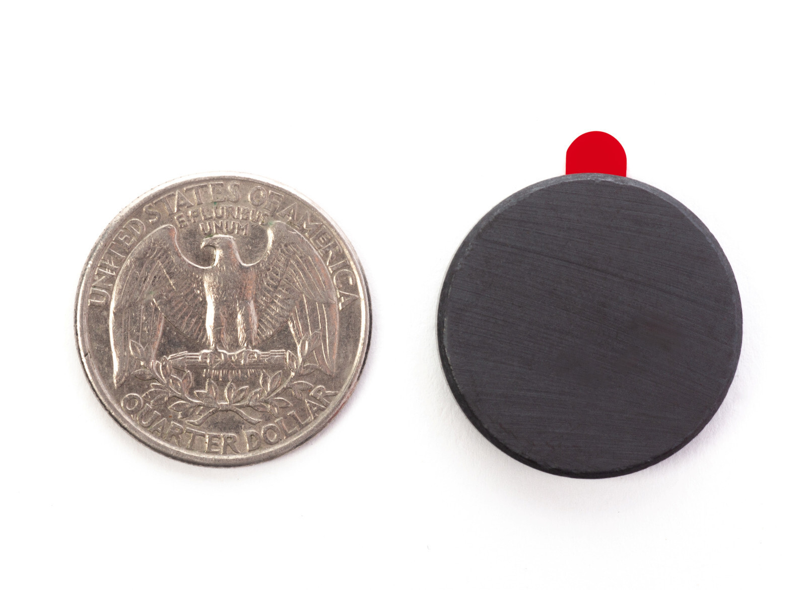 Super Strong Magnets for Crafts and Home – 1 Inch Adhesive Backed Disk Magnets