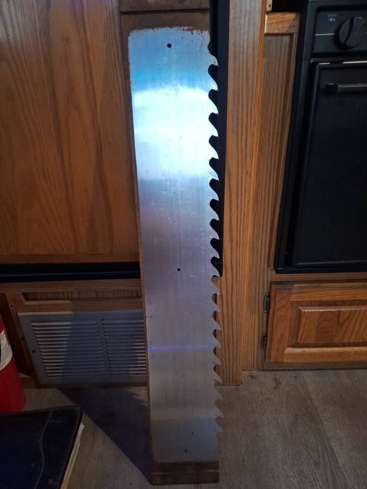 Vintage Gang Saw Sawblade..