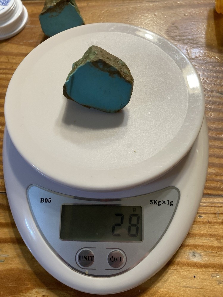 Turquoise Nugget #8 Mine Stabilized 66 Grams Split 330 Carats