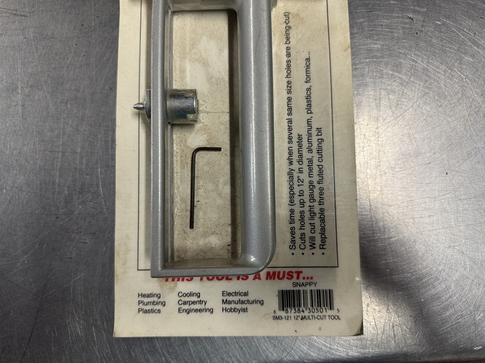 Snappy Multi-Cut Hole Cutter SM-3