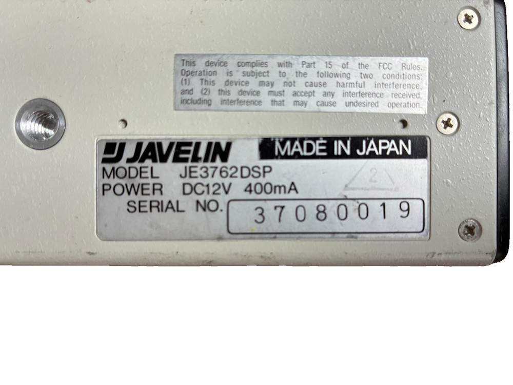 Javelin JE3762DSP SmartCam CCD Colour Microscope Camera