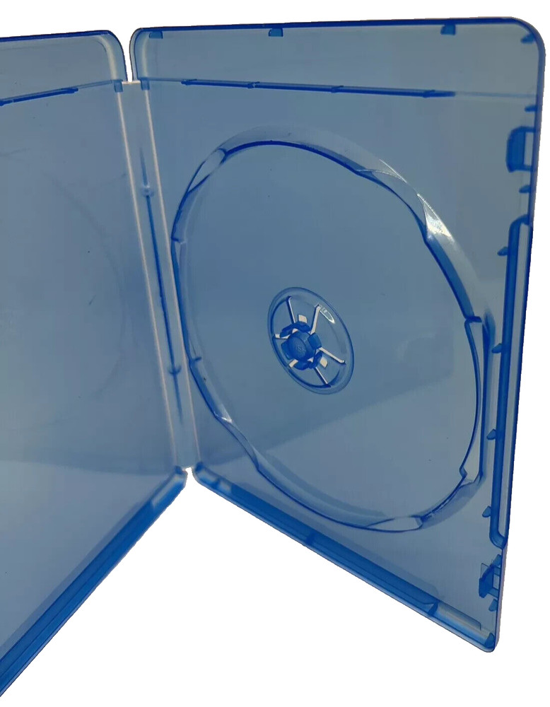 Blu-ray replacement cases Logo | Standard 12mm | Single Disc, with outer plastic