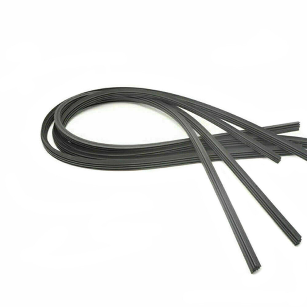 4x PCS Universal ar Bus Silicone Frameless Windshield Wiper Blade Refill