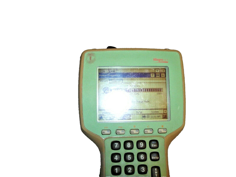 Juniper Systems Allegro CE Windows CE Data collector Battery Trimble GPS Topcon