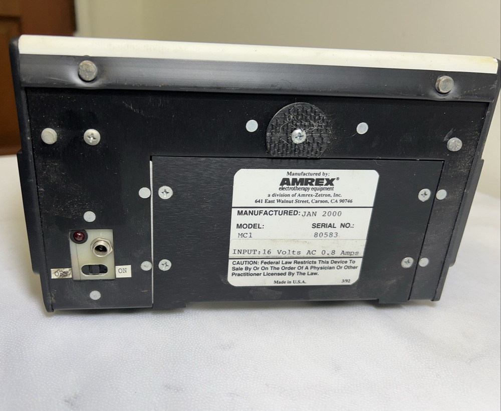 Amrex Spectrum MICRO-1000 Microcurrent Generator /Works