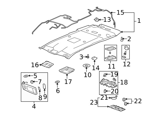 Genuine GM Coat Hook 25949571