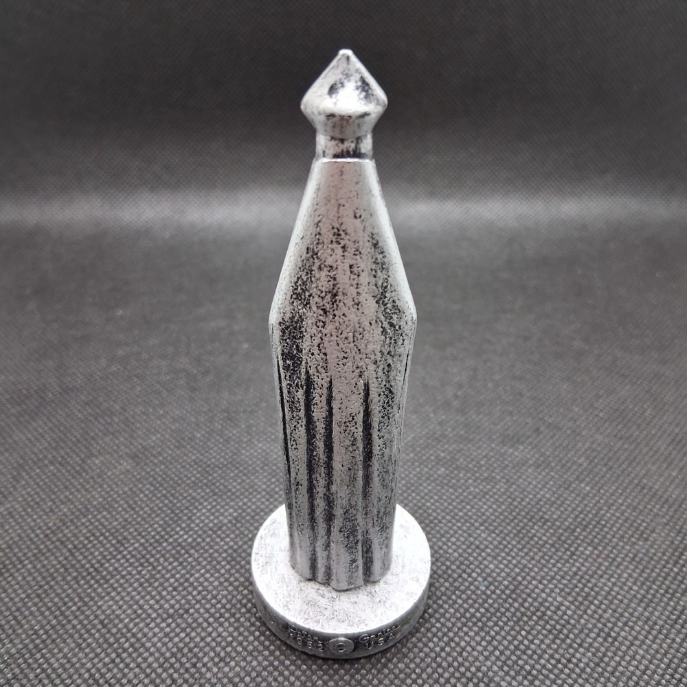 1962 Peter Ganine Conqueror Chess Set Replacement Piece Medieval Silver Bishop
