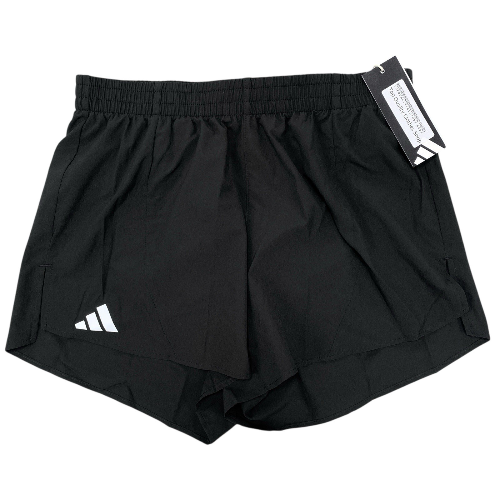 adidas Adizero Essentials Men's 3'' Split Running Shorts Size M Black IN1159