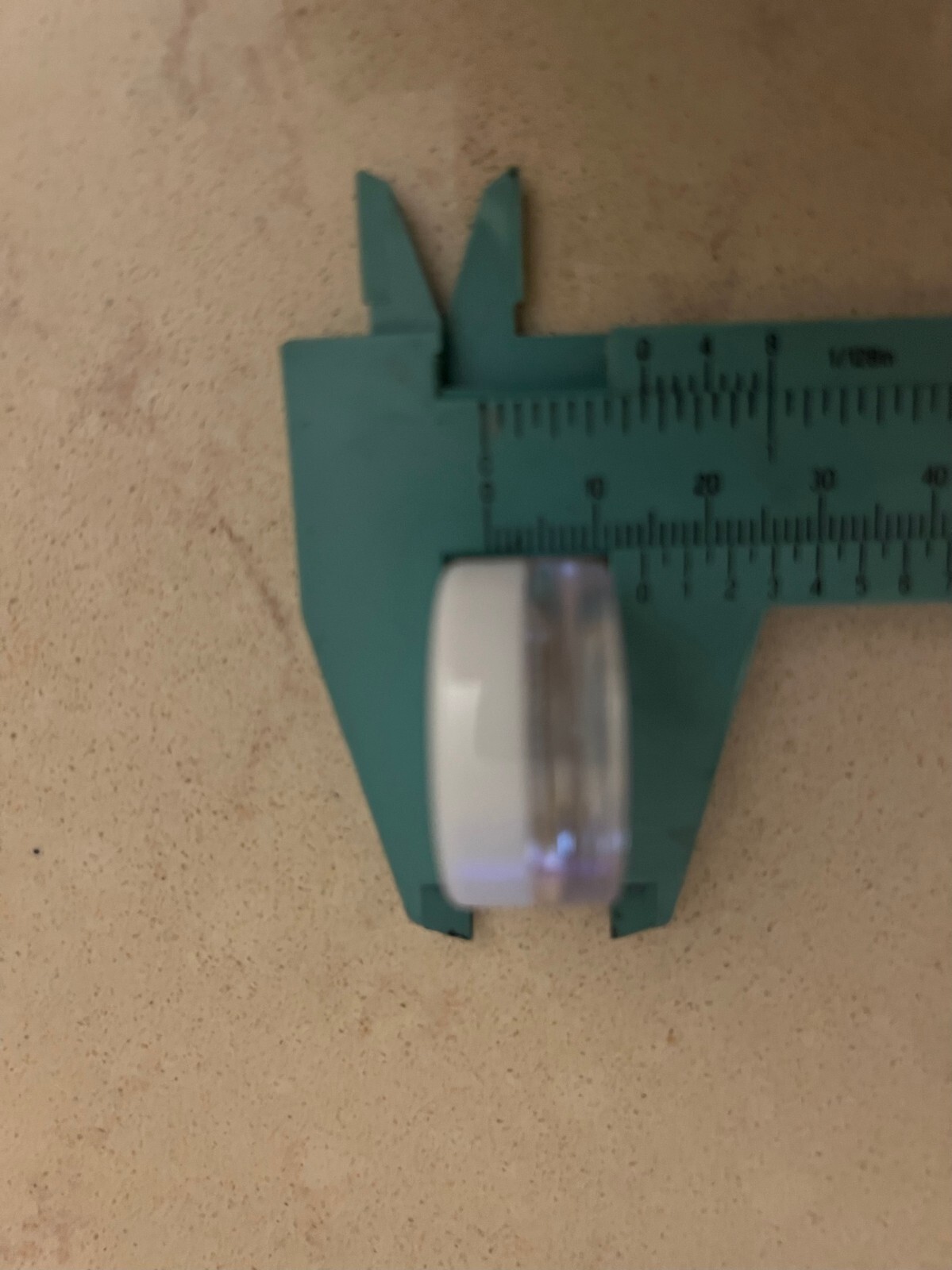 3g Clear Round Glass Jars (50pack) New With Inner Liners And White Lids 🌷🌷