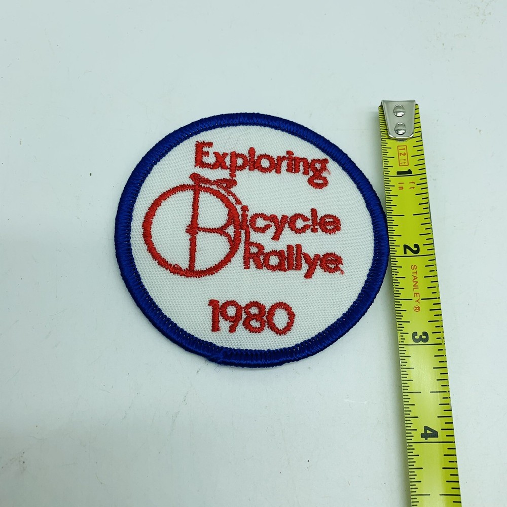 Exploring Bicycle Rallye 1980 Patch 3”