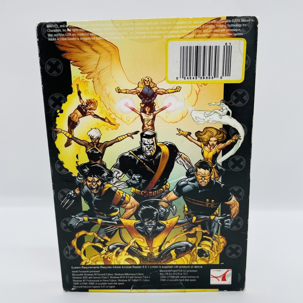 Marvel Comics Ultimate X-Men Complete Comic Book Collection CD-ROM Mac Windows