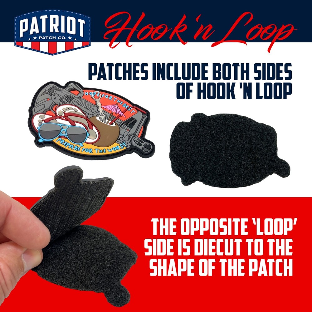 Patriot Patch Co. - His Beard - Patch