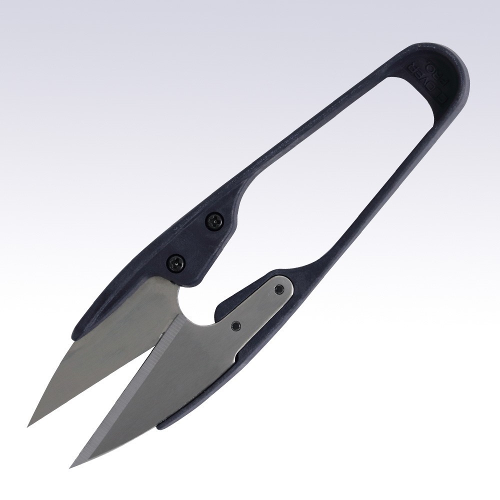 Clover Professional Thread Snips Scissors Black 10.5cm (36-401)