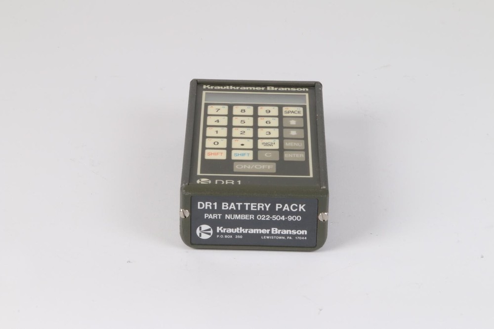 Krautkramer Branson DR1 Data Recorder