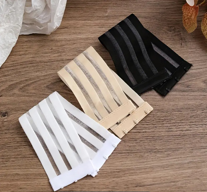 Women/Ladies Bra Solid Extension Strap  Bra Strap Adjustable Elastic Bra Strap
