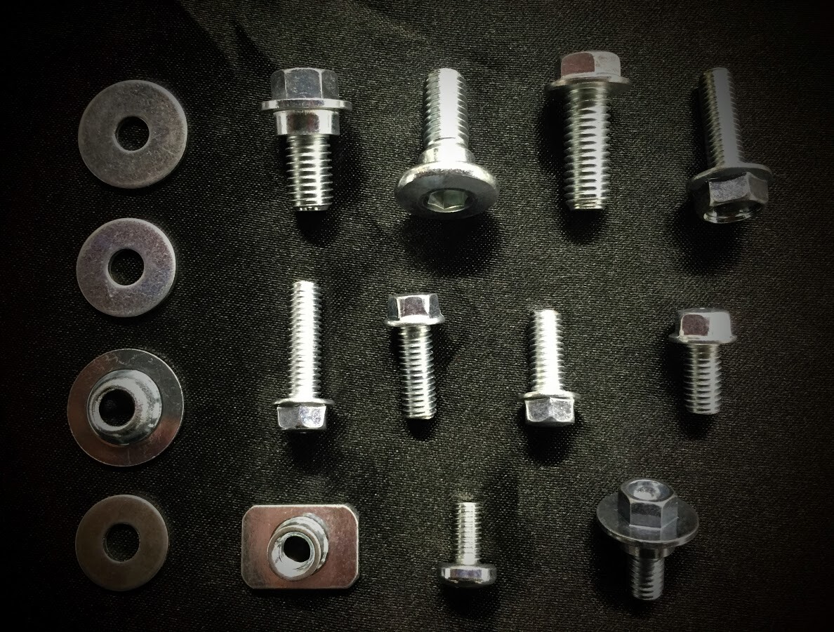 96PC BODY BOLT KIT KAWASAKI KX250F KX450F KX450 Plastics fenders Seat