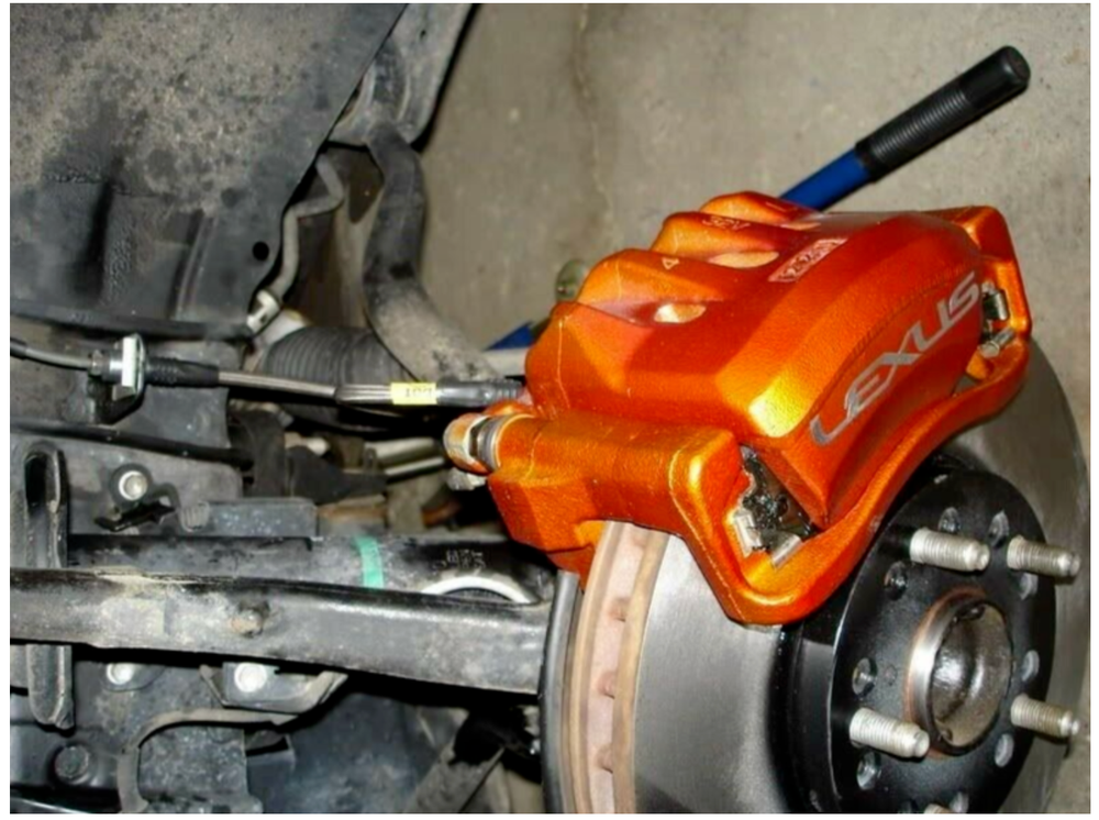 Orange Copper Anodized Coating Spray Brake Engine Custom Caliper Paint High Temp