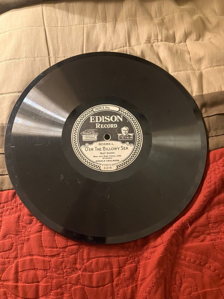 Edison Diamond Disc Record #80686 "Forgotten" Eugene Cowles