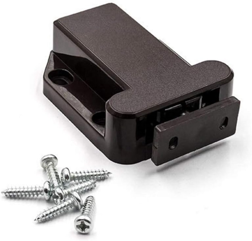 8 Pack Push Latch，Touch Latch Safe Push Latch，Rebound Self-Locking Device，Open C