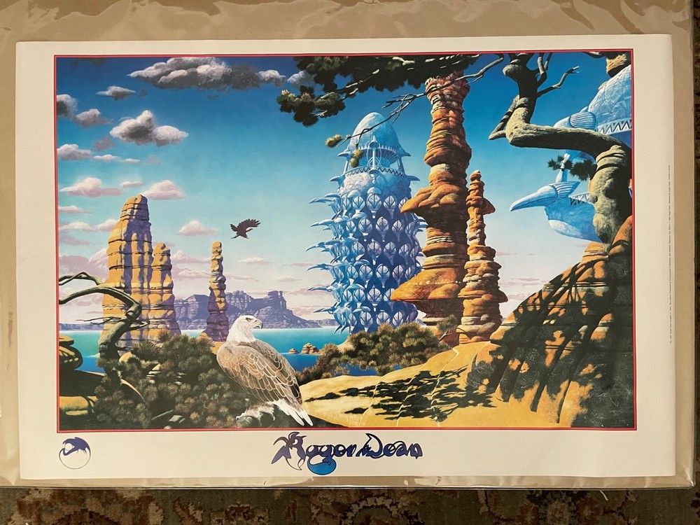 Roger Dean ** RARE ** Original Poster collection