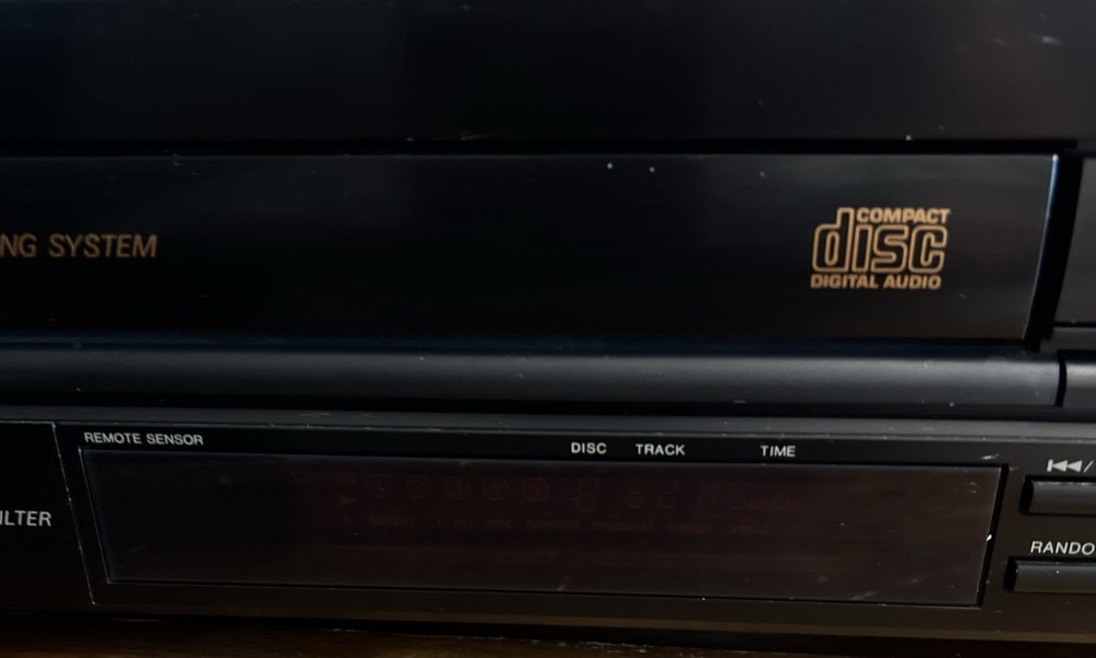 Denon DCM-340 5 Disc CD Compact Disc Changer Player