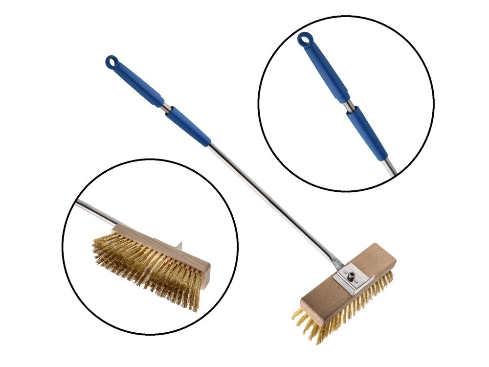 Rotating Brass Brush 20X6X7 Cm