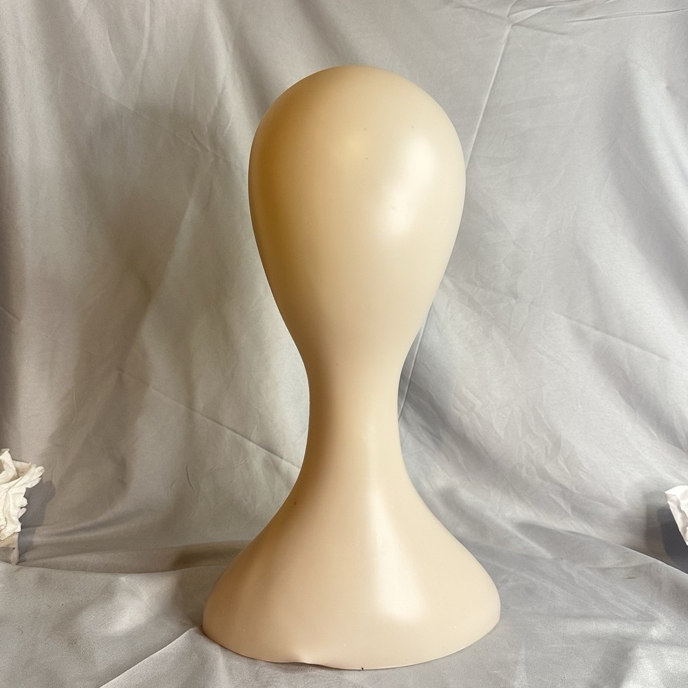 Professional Plastic Mannequin Head Durable Wig Stand Display (Skin)