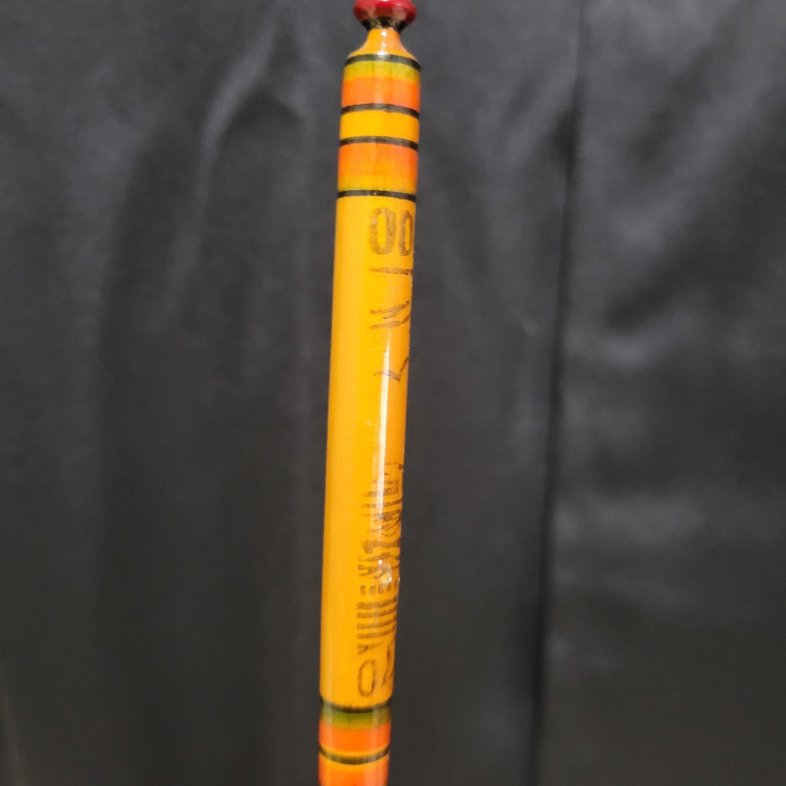 Vintage USSR Odessa Ukraine Souvenir Carved Wooden Ballpoint Pens Lot of 2...