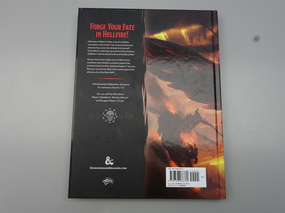 Dungeons & Dragons, D&D: Module - Baldur's Gate Descent into Avernus