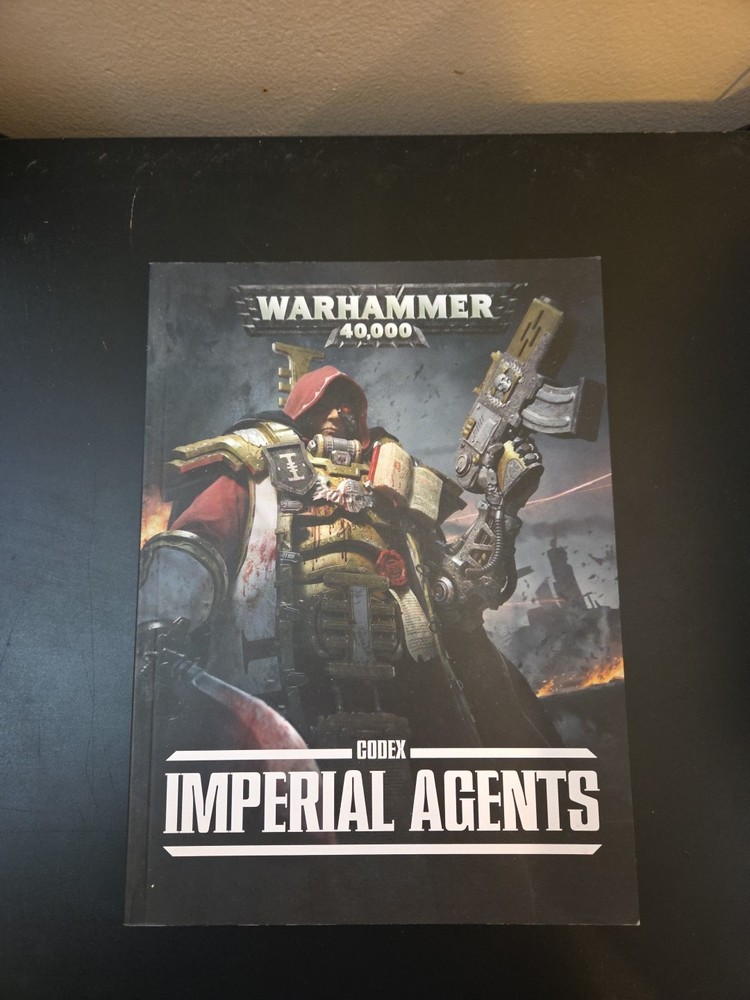 Warhammer 40k Imperial Agents Codex 2016 PB